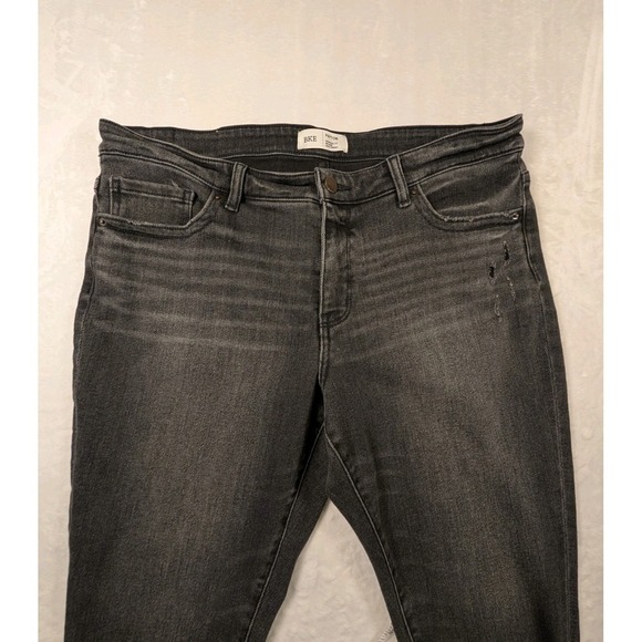 Buckle Other - BKE Payton Men's Denim Black Mid-Rise Straight Universal Fit Raw Hem Size 39X26